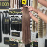 #6 Balayage Raw Vietnamese Hair Bundles – Factory Direct 100% Human Hair Extensions by JazzWigs