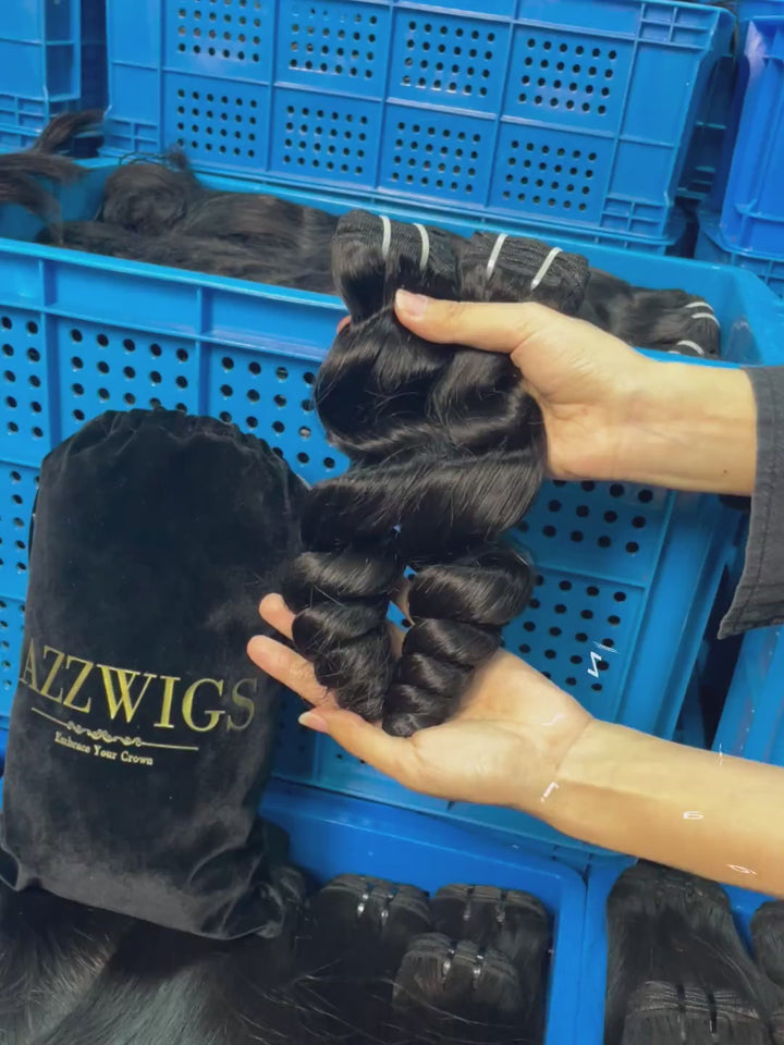 Virgin Cambodian Loose Wave Hair - 2 Bundles Deal