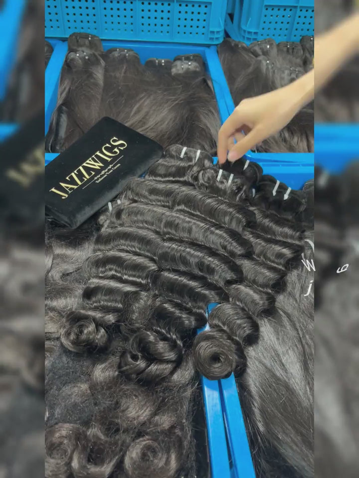 Virgin Cambodian Loose Deep Hair - 4 Bundles Deal