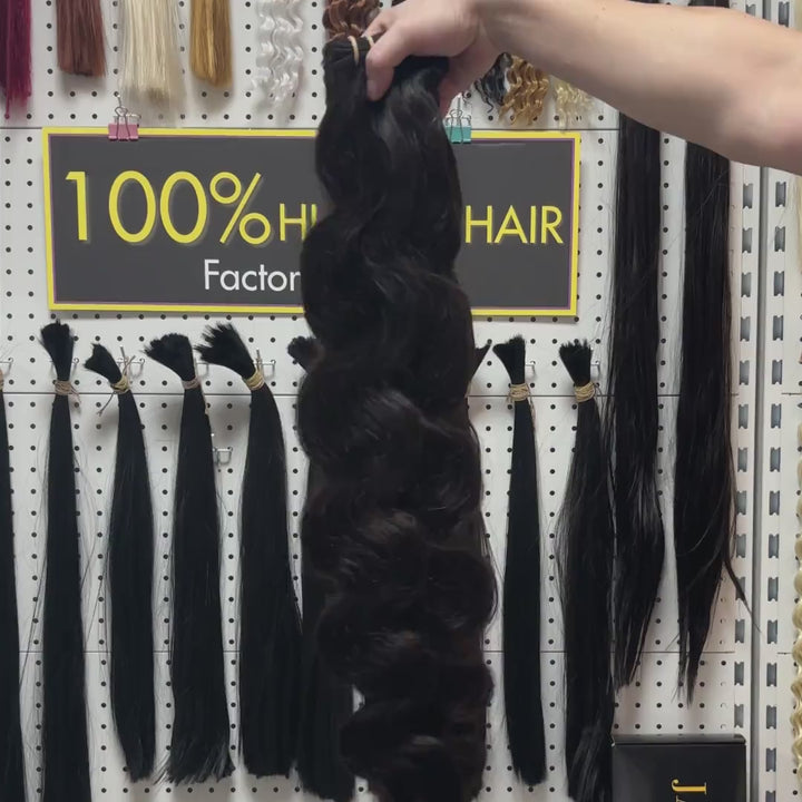 Raw Vietnamese Body Wave Hair 4 Bundle Deal – 100% Human Hair, Factory Direct