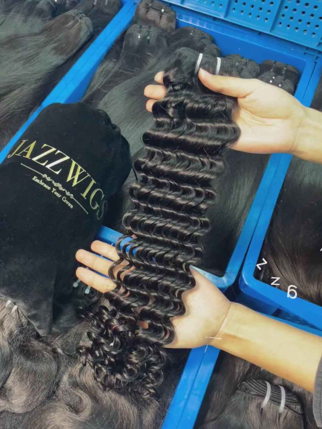 Virgin Cambodian Deep Wave Hair - 1 Bundle Deal