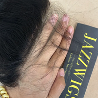 Soft and voluminous raw body wave bundles with 5x5 HD lace closure.