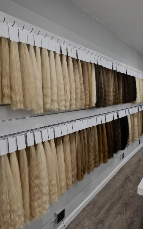 Ready-stock human hair inventory for wholesale at JazzWigs