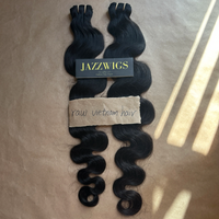 Raw Vietnamese Body Wave 2 Bundles with 7x7 HD Lace Closure | JazzWigs
