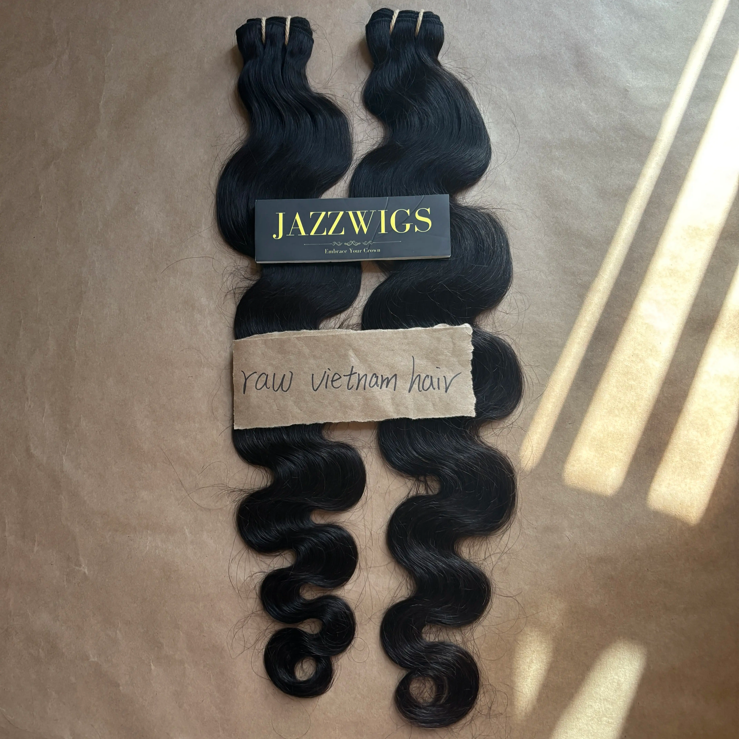 Raw Vietnamese Body Wave 2 Bundles with 7x7 HD Lace Closure | JazzWigs