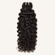 virgin cambodia burmese curly bundle in natural black by JazzWigs.