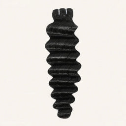 virgin cambodia deep wave bundle in natural black by JazzWigs.