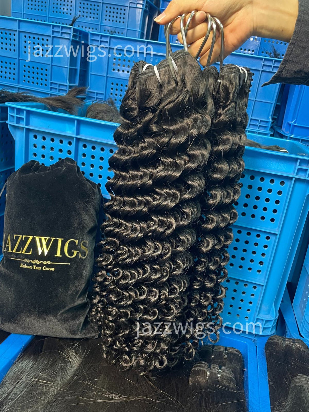 Virgin Cambodian Deep Wave Hair - 1 Bundle Deal