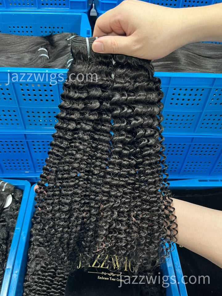 Virgin Cambodian Kinky Curly Hair - 1 Bundle Deal