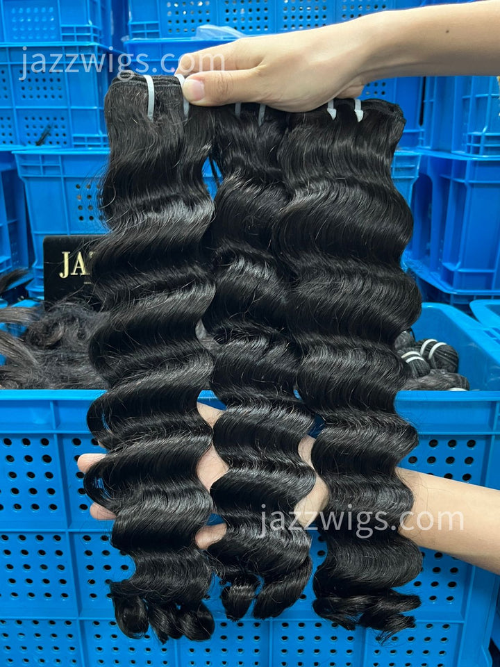 Virgin Cambodian Loose Deep Hair - 3 Bundles Deal