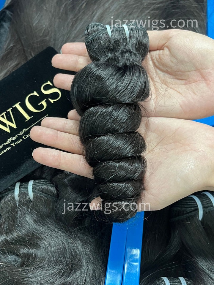 Virgin Cambodian Loose Wave Hair - 2 Bundles Deal