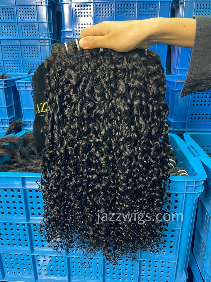 Virgin Cambodian Pixie Curly Hair - 4 Bundles Deal