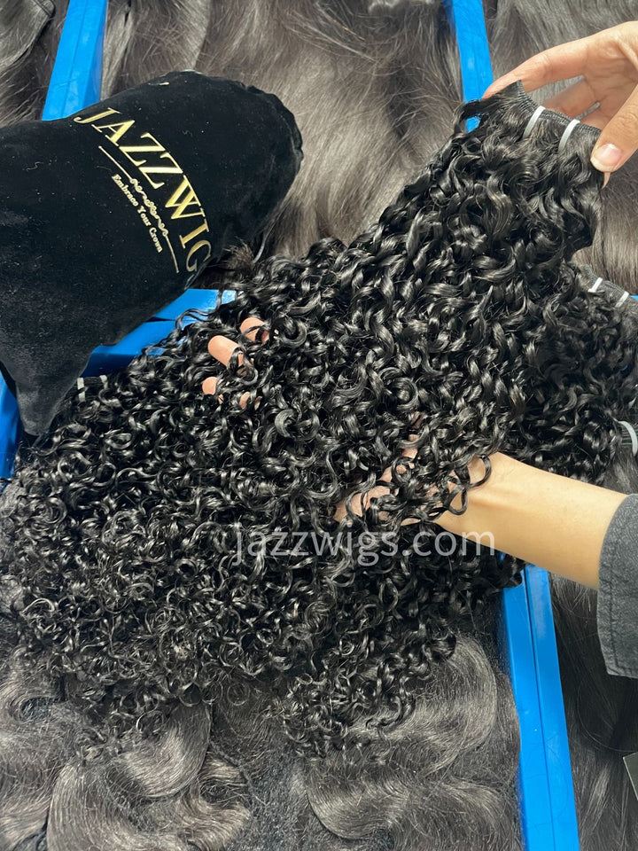 Virgin Cambodian Pixie Curly Hair - 4 Bundles Deal