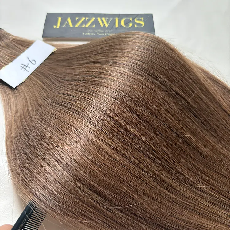 #6 Balayage Raw Vietnamese Hair Bundles – Factory Direct 100% Human Hair Extensions by JazzWigs