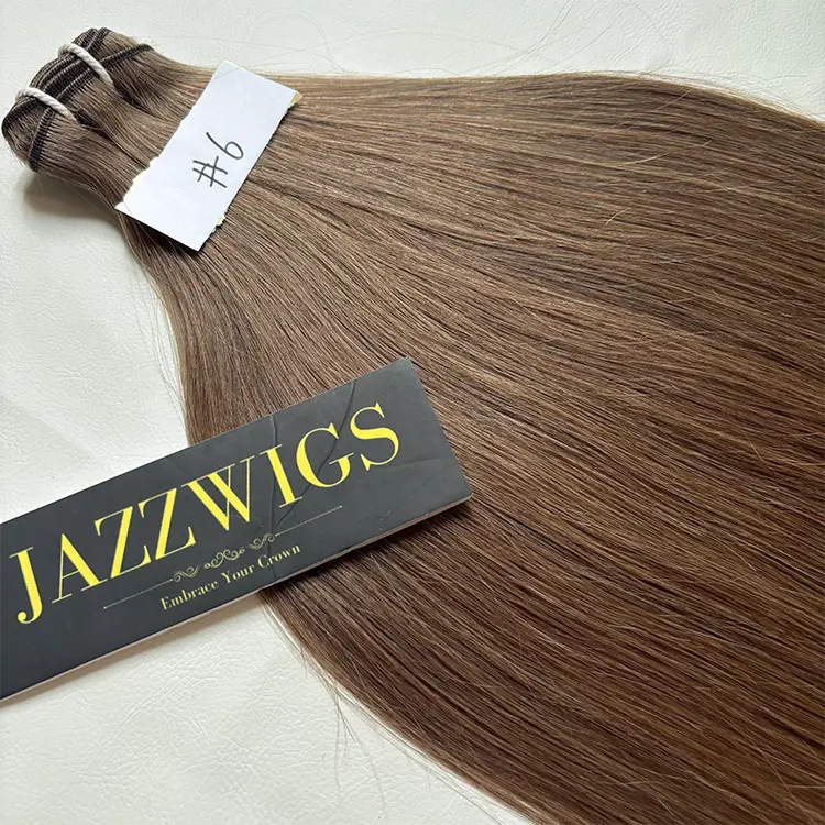#6 Balayage Raw Vietnamese Hair Bundles – Factory Direct 100% Human Hair Extensions by JazzWigs