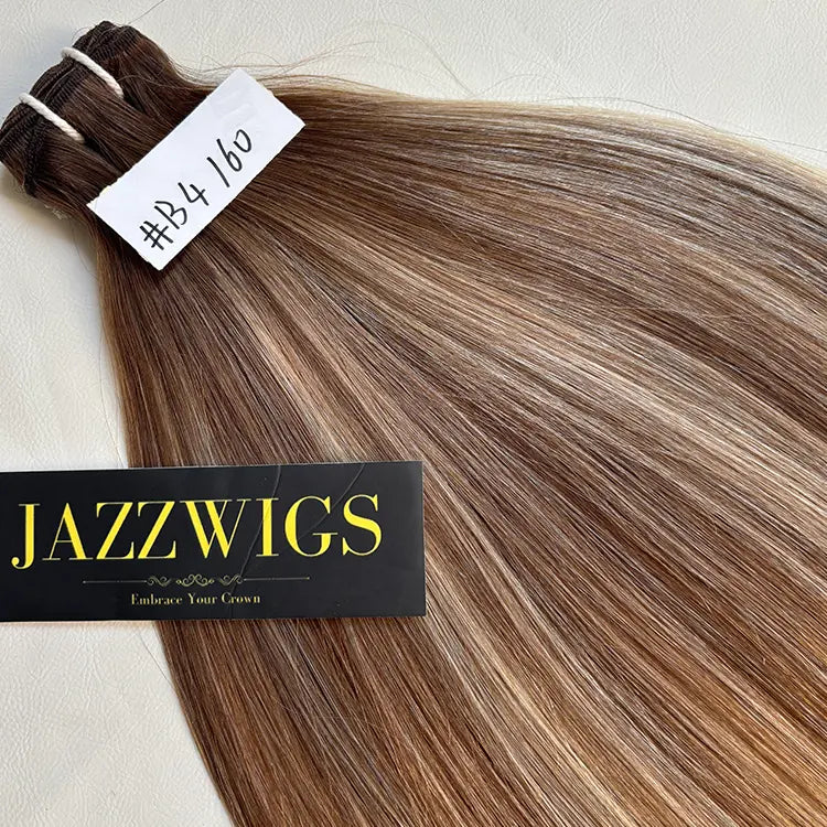 #BH4/60 Balayage Raw Vietnamese Hair Bundles | 100% Human Hair | Factory Direct by JazzWigs