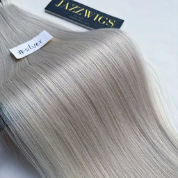 #Silver Balayage Raw Vietnamese Hair Bundles | 100% Human Hair | Factory Direct by JazzWigs